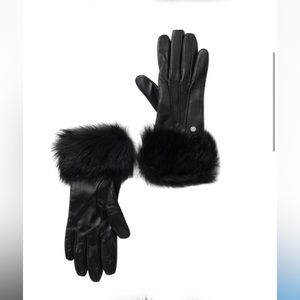 NWT Ugg genuine leather gloves